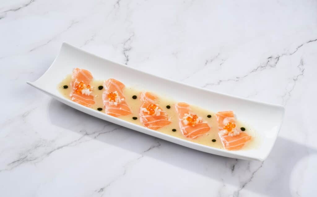 Salmon Carpaccio