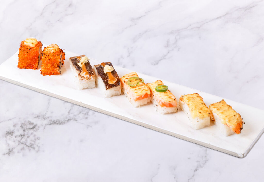 Aburi Assorted Sushi