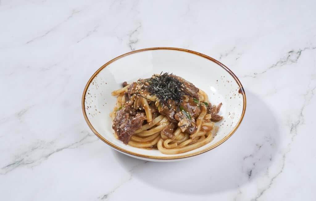 Stir-Fried Beef Udon