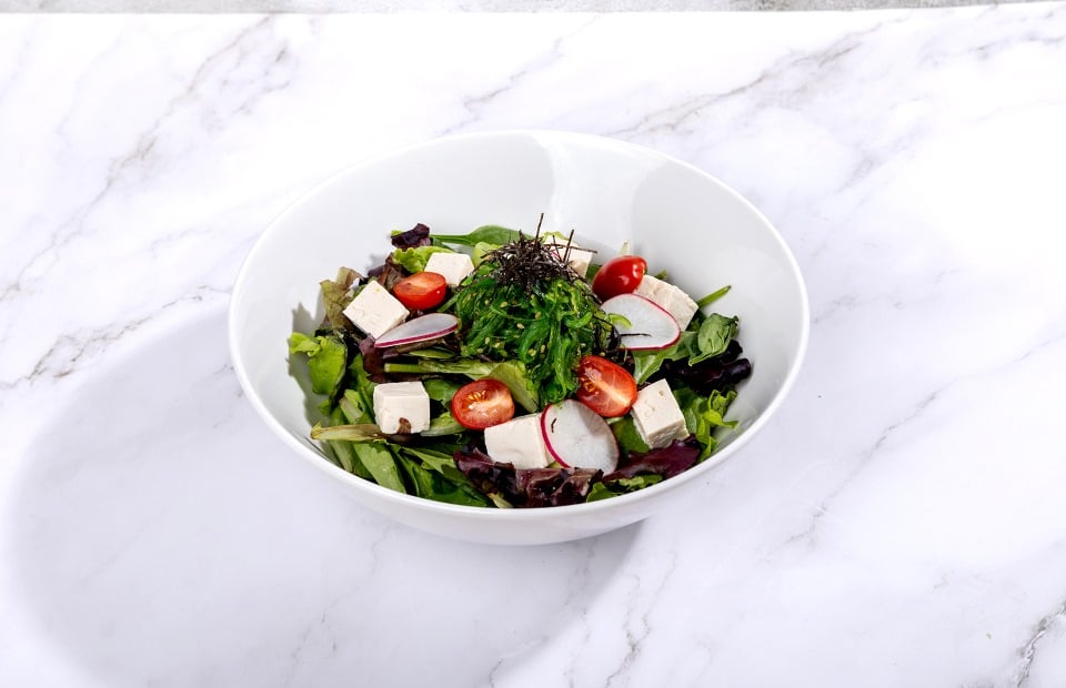 Seaweed Tofu Salad