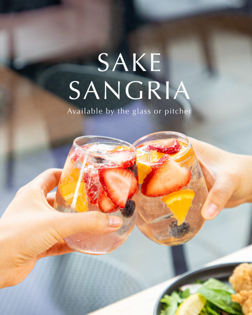 Limited for Summer: Try Our Sake Sangria