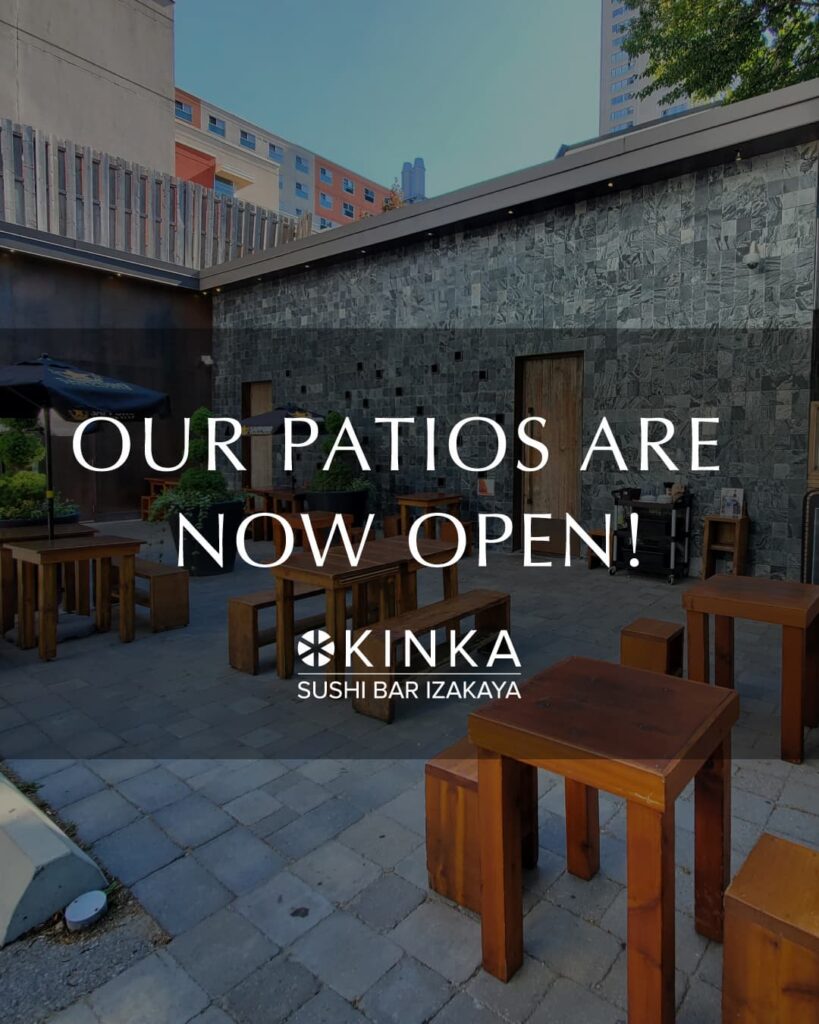Our Patio Is Now Open